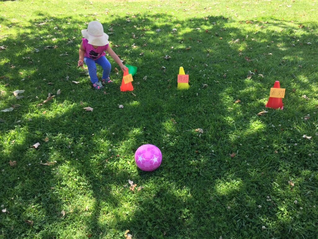 Sight word soccer: fun outdoor literacy activity for kids!