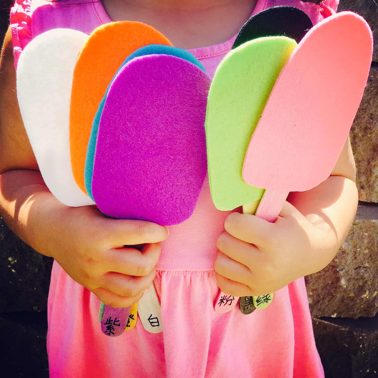 Color Matching Popsicles – Educational Craft for Kids