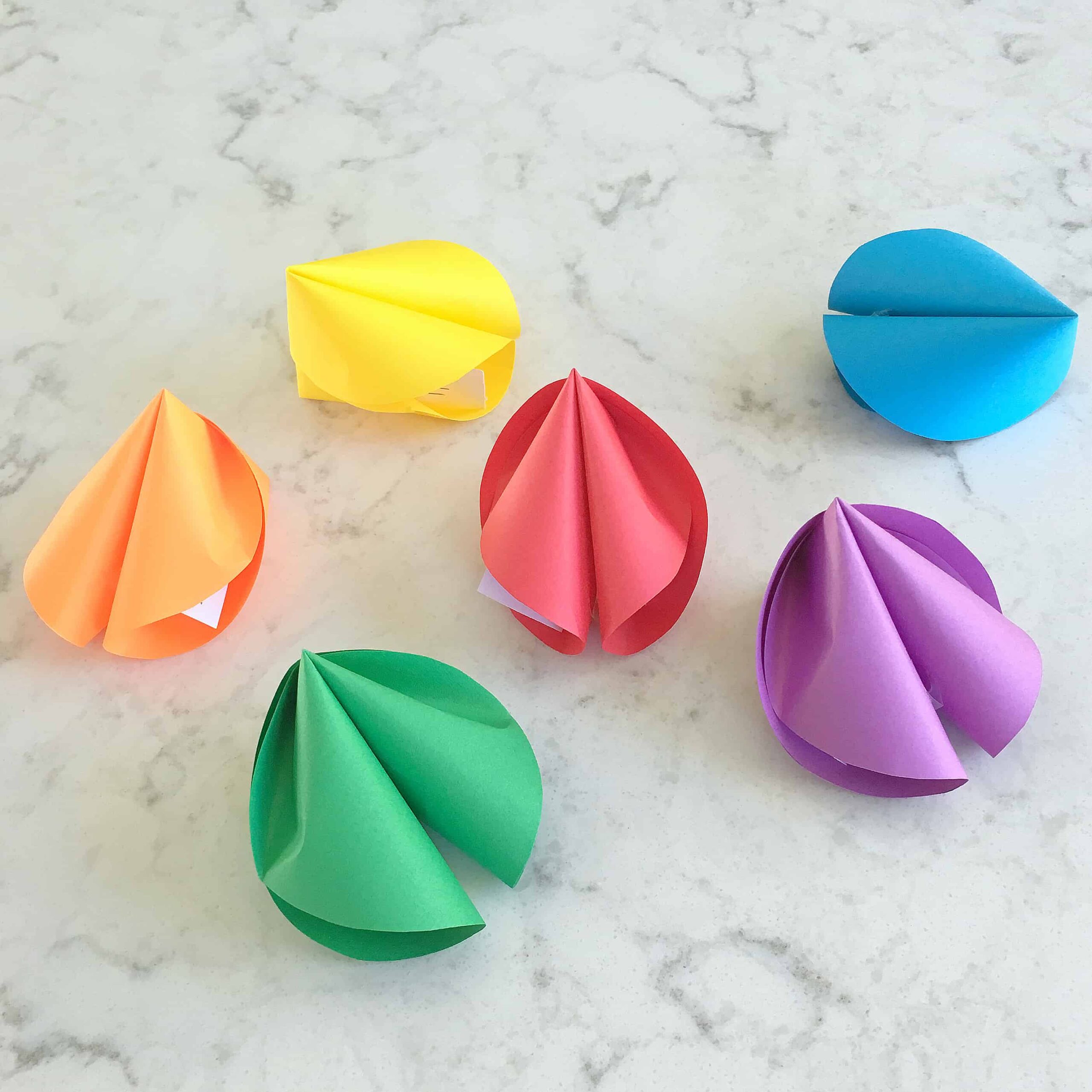 How to Make Paper Fortune Cookies with a Template (Video Tutorial)