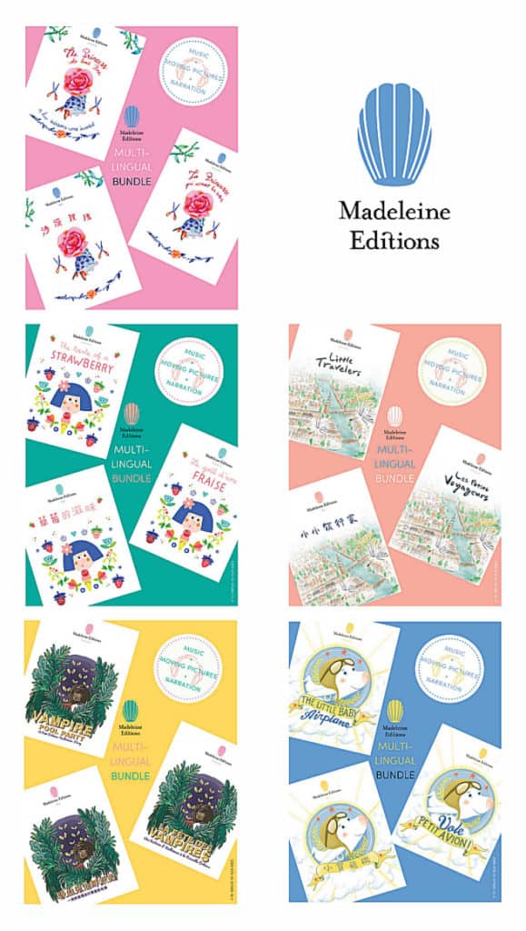 Madeleine Editions - Multilingual books for children (English, Chinese, French) - available on iBooks - Interview with Eva Lou