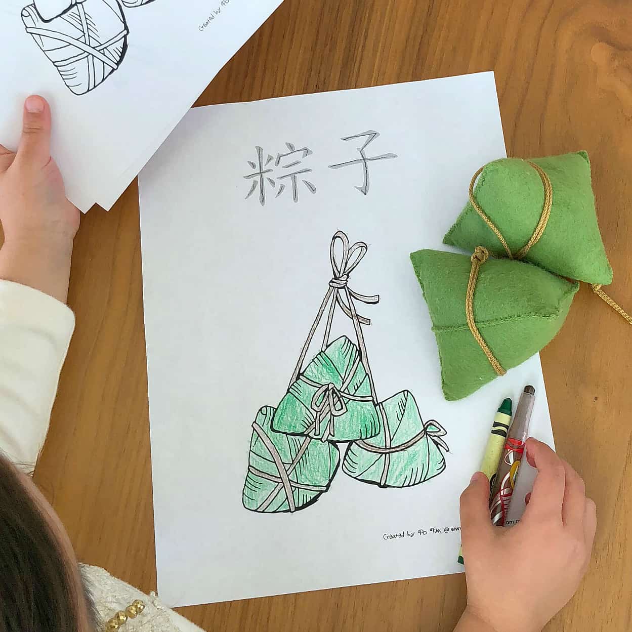 Dragon Boat Festival Printable Chinese Activities for Children
