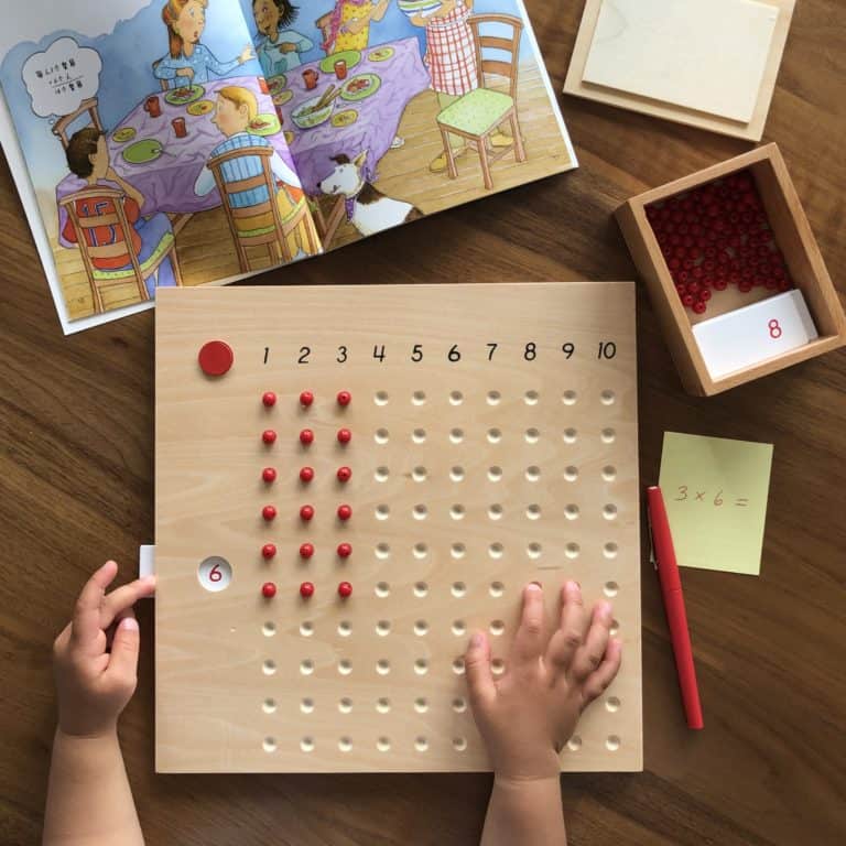 Montessori Multiplication and Division Boards – Our Home Learning Experience