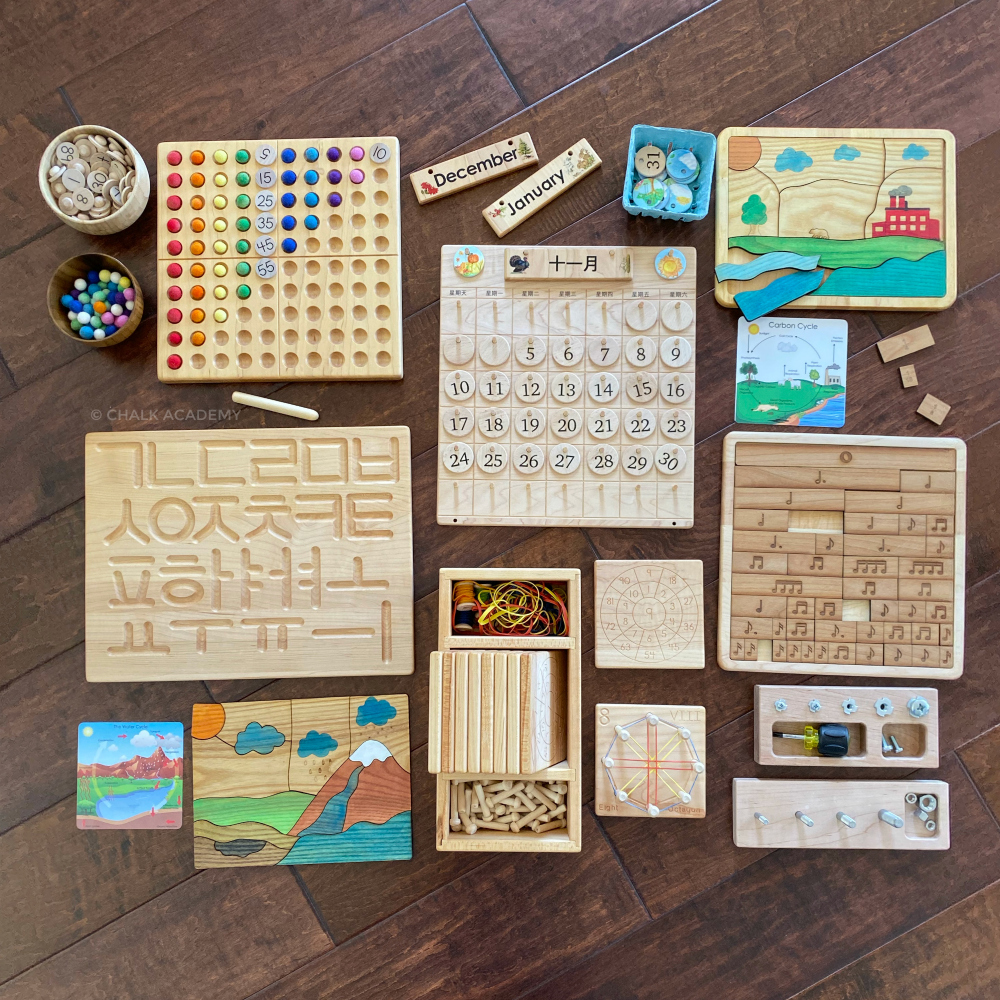 Best Montessori Inspired Educational Toys and Homeschool Materials on Etsy