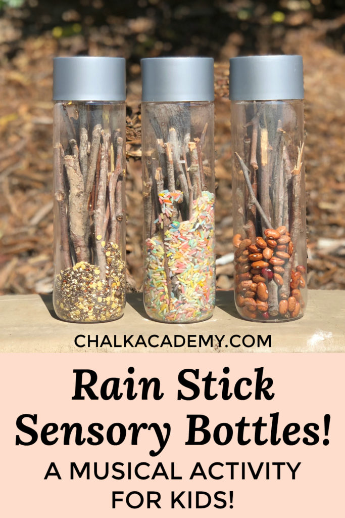 how to make a rainstick sensory bottle