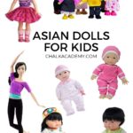 Realistic Asian dolls for kids