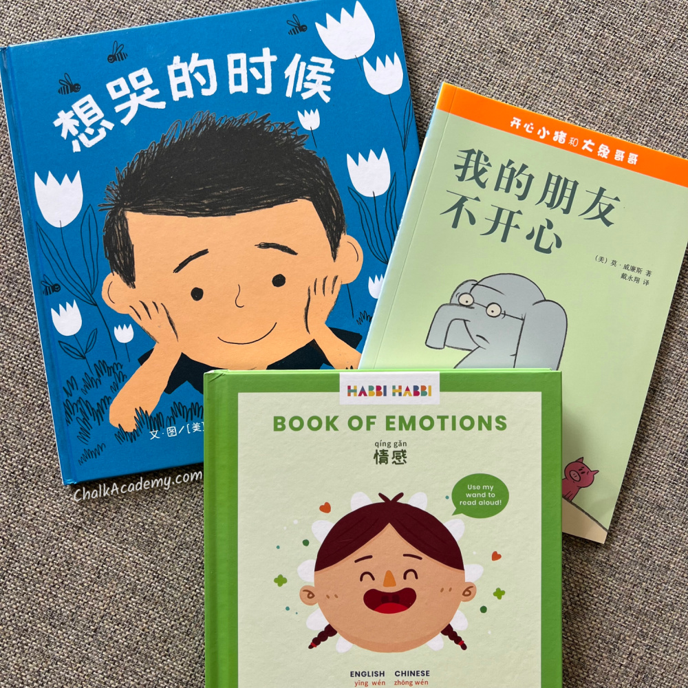 Best Books About Emotions for Kids in Chinese and English