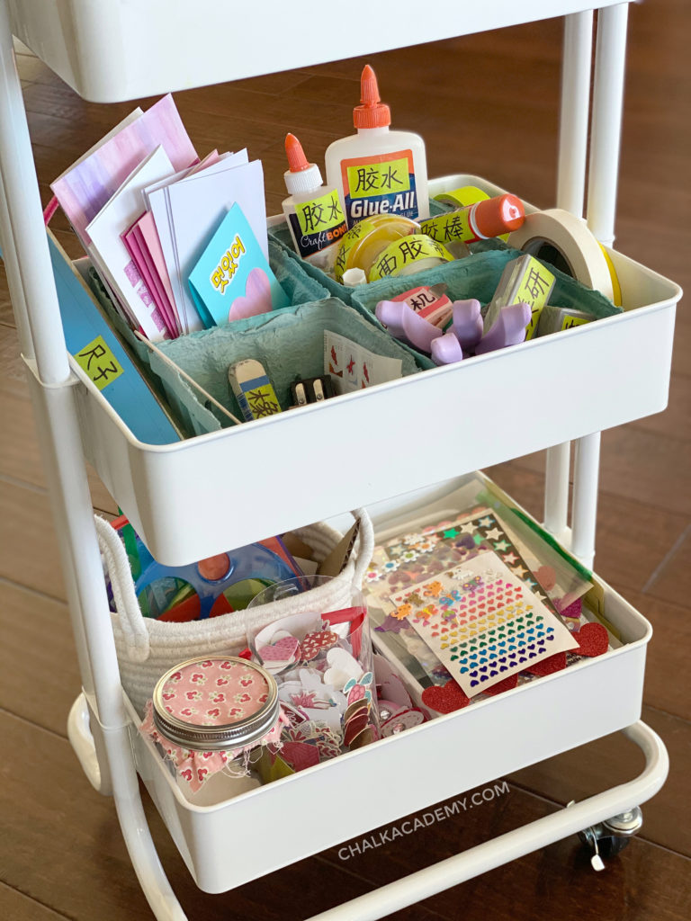 Organize my 2 year olds art cart with me 🫶 this is such a great way t, Playroom Organization