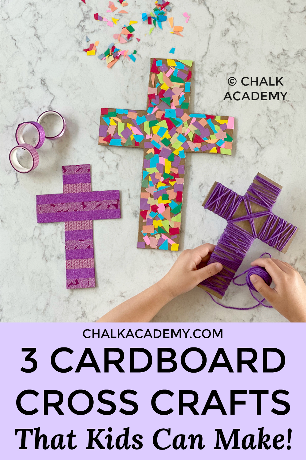 Simple Easter Cross Craft Decorations Kids Can Make