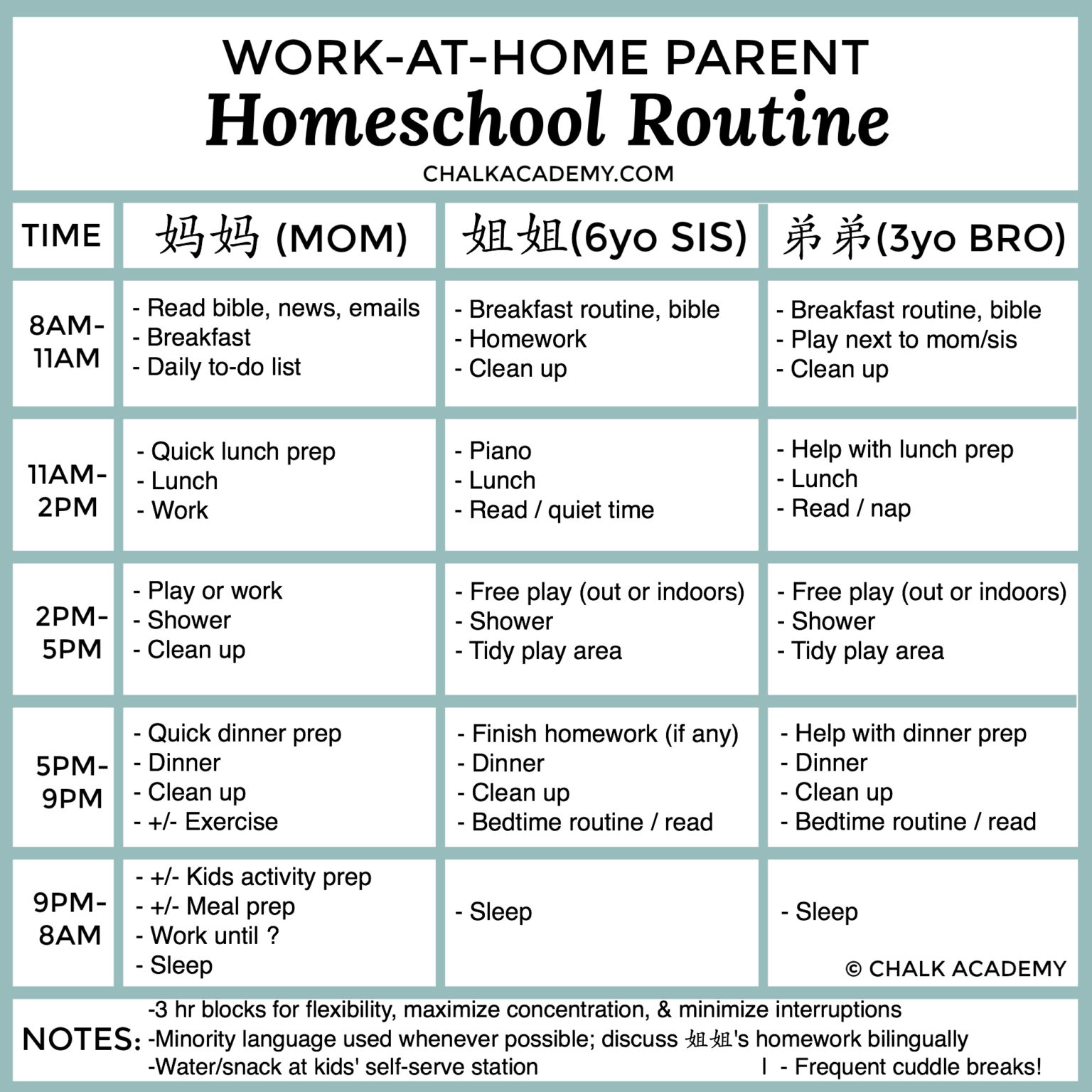 work-at-home-bilingual-homeschool-schedule-with-kids