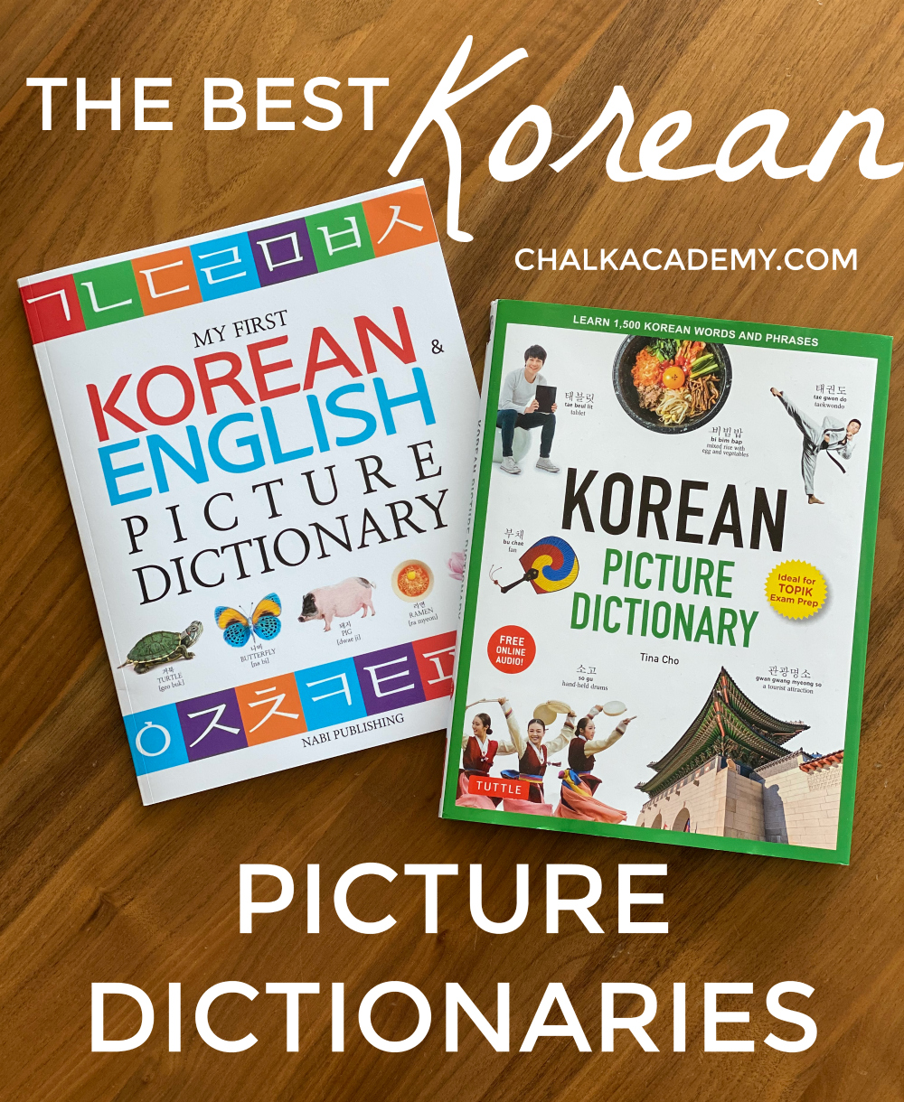 Best Korean Picture Dictionaries for Kids and Parents!