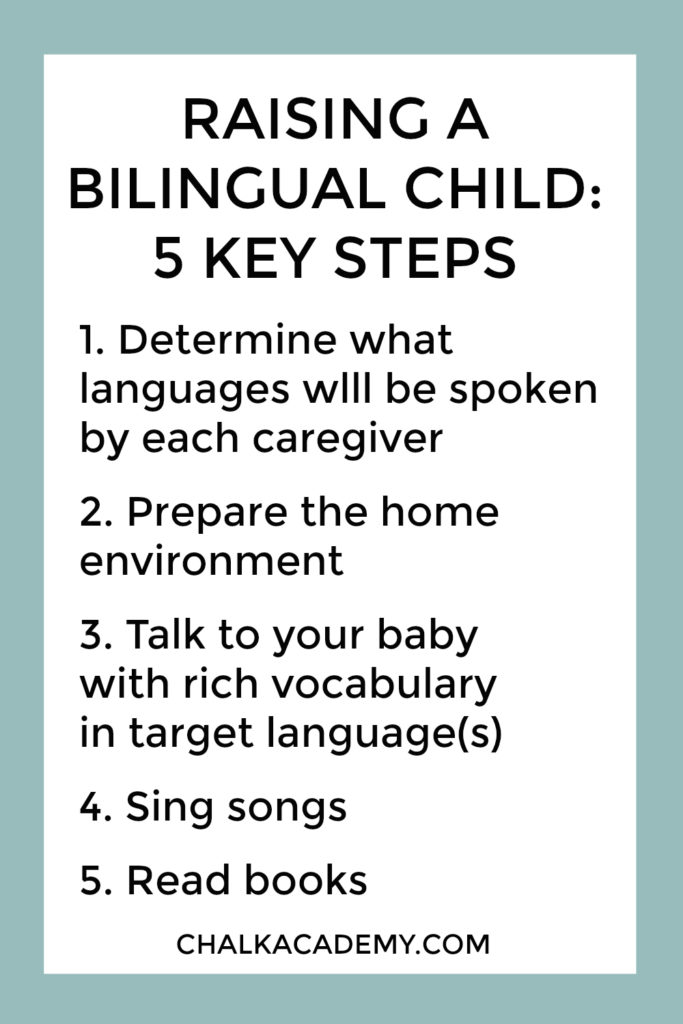 Raising a bilingual child - 5 key steps