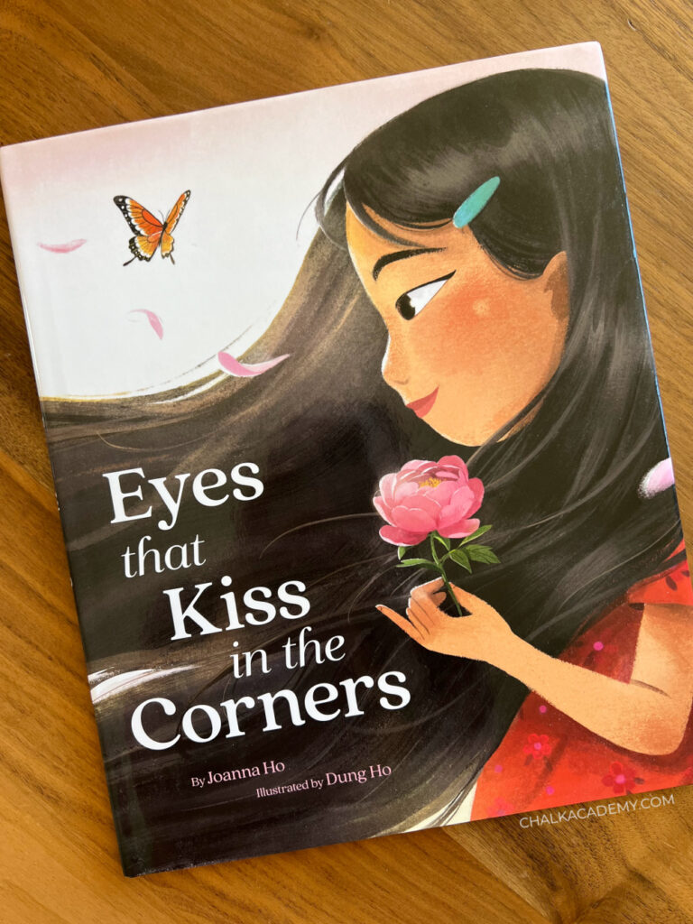 Eyes That Kiss in the Corners by Joanna Ho picture book cover