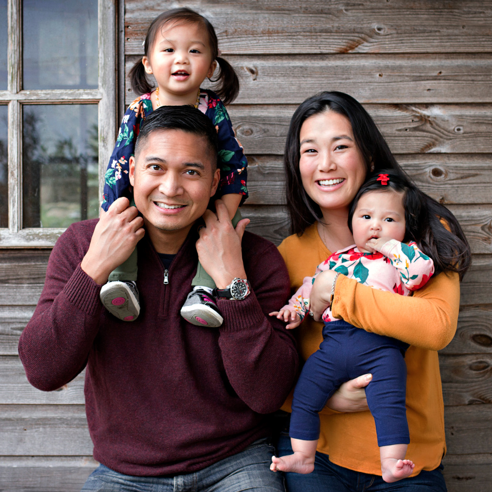 Dr. Michelle Hu, pediatric audiologist and family - Living with Hearing Loss and Becoming a Bilingual Audiologist and Mom