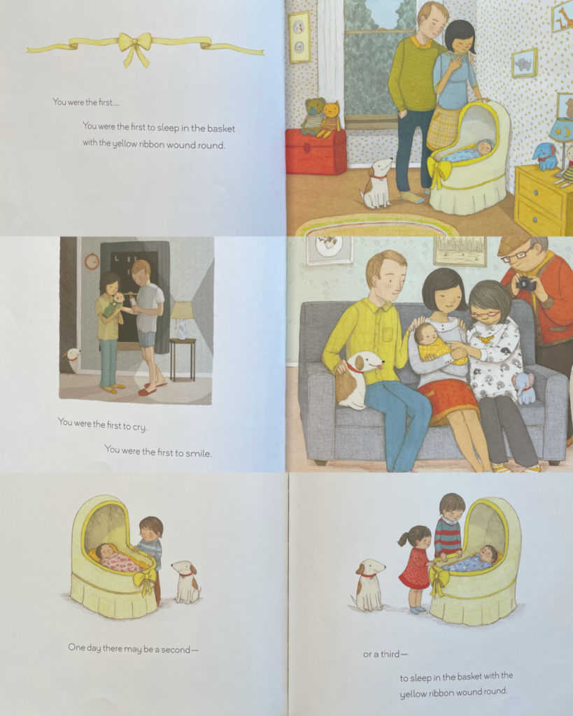 You Were the First - picture book about being the first child in a mixed-race family