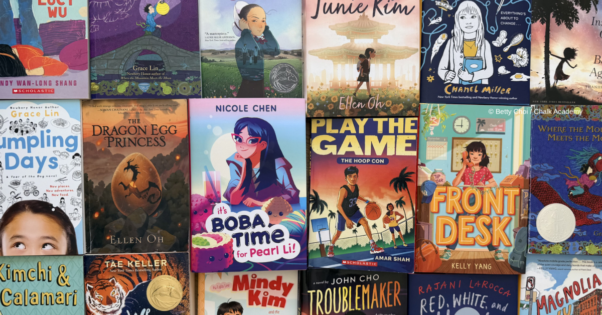 Best Asian American Middle Grade Books for kids to celebrate AAPI Heritage Month