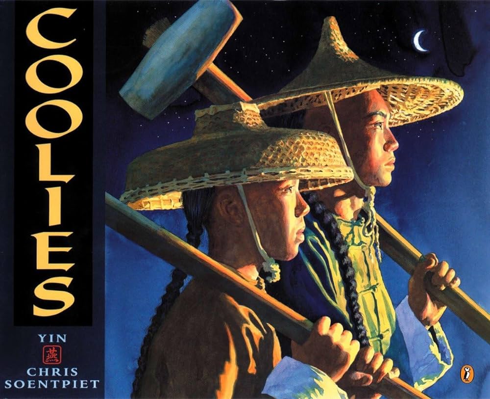 Coolies Chinese American history picture book