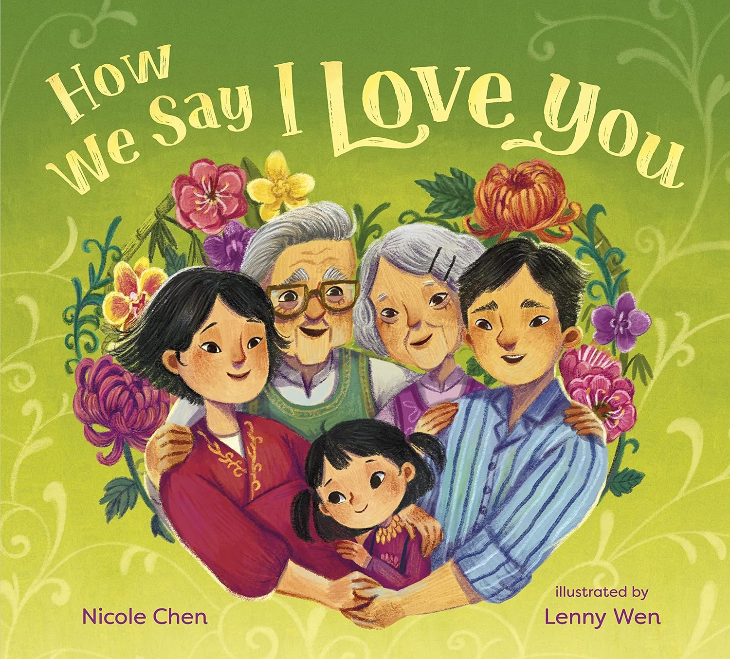 How We Say I Love You Asian American picture book about family