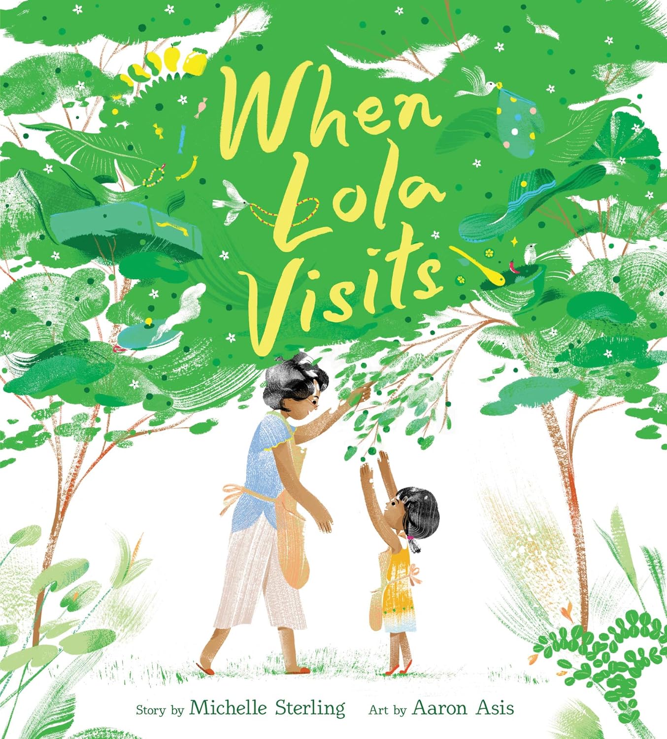 When Lola Visit - Filipino American picture book