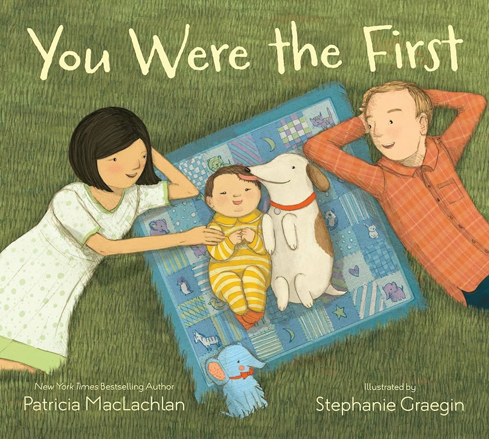 You Were the First children's book with mixed-race Asian Caucasian family