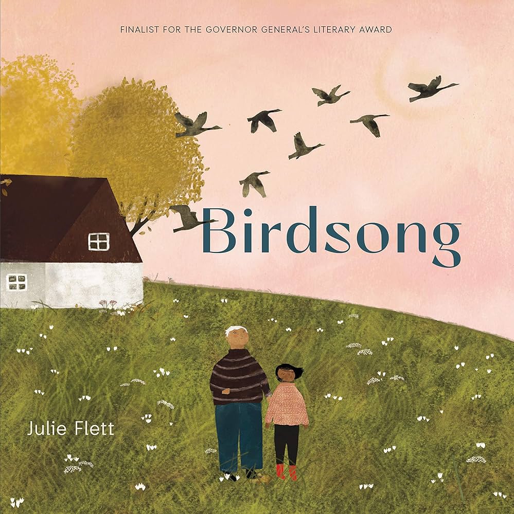 聽見鳥兒在唱歌 Birdsong Julie Flett book about indigenous Americans
