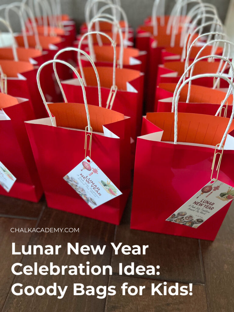 Lunar New Year goody bags for kids