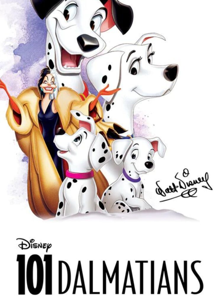 Disney 101 Dalmatians animated movie