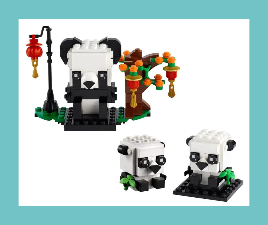 LEGO Chinese New Year Pandas