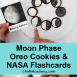 Oreo cookie moon phase craft activity