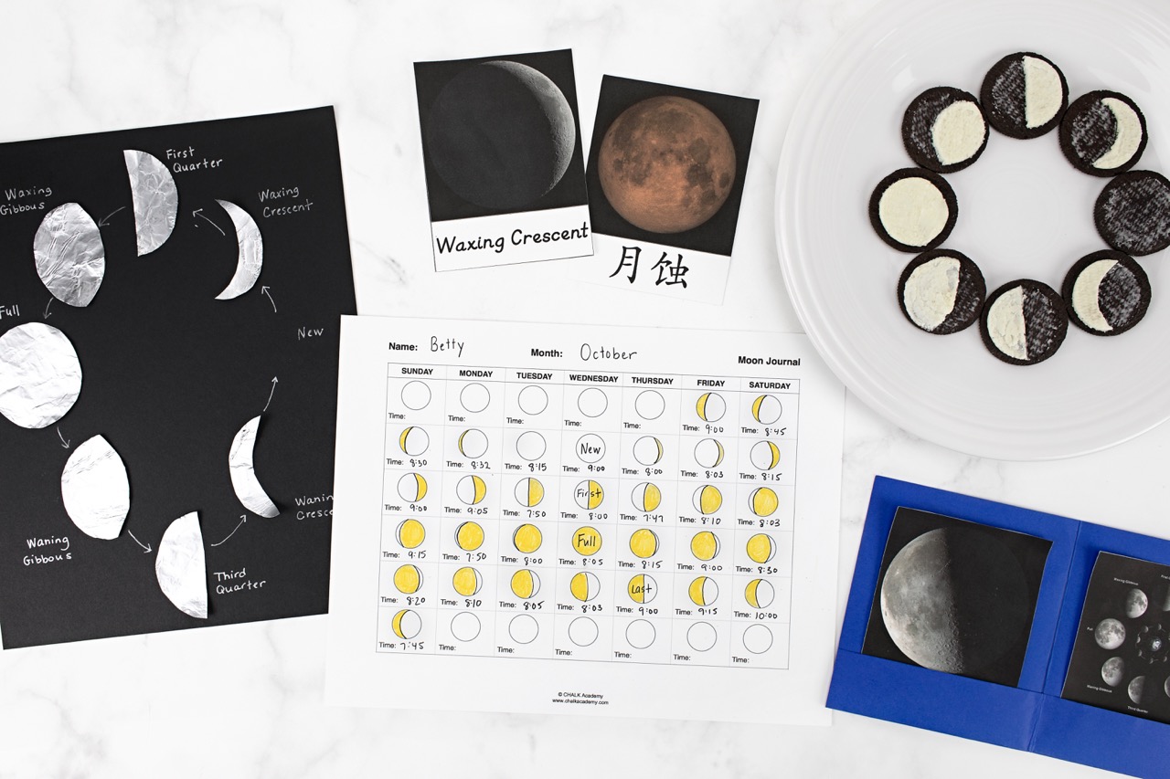 10 Marvelous Moon Phase Crafts and Activities