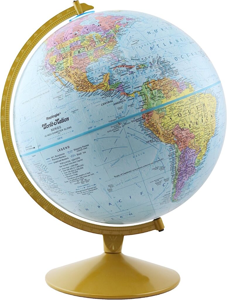 Best basic globe for kids in English
