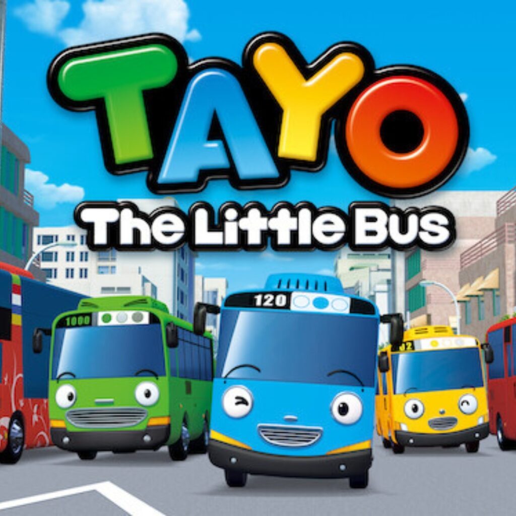 Cute Netflix Cartoon Tayo the Little Bus