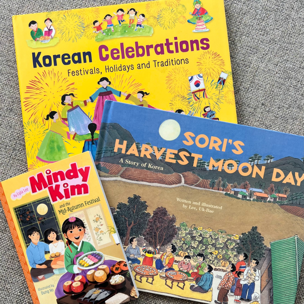 Korean Mid-Autumn Festival Chuseok Books for Kids