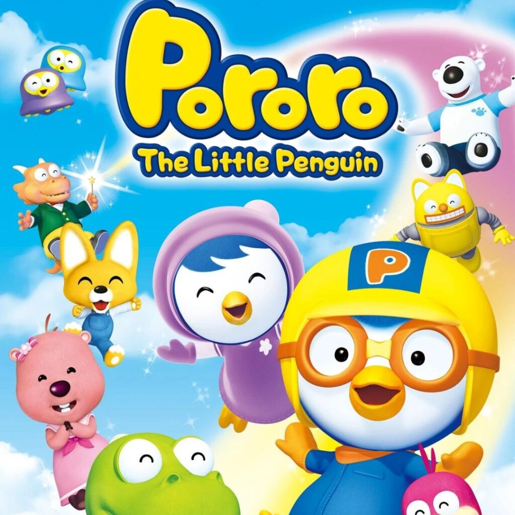 Pororo (TV-Y, Age 3+): A friendly penguin and his animal friends learn about family and friendship through their fun adventures.