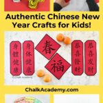 Fun authentic Lunar New Year Crafts with Templates - Chalk Academy
