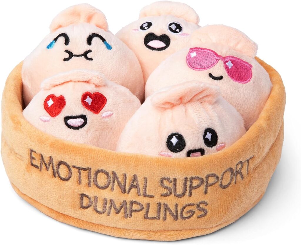 Emotional Support Dumpling Plushies Asian Culture Gifts