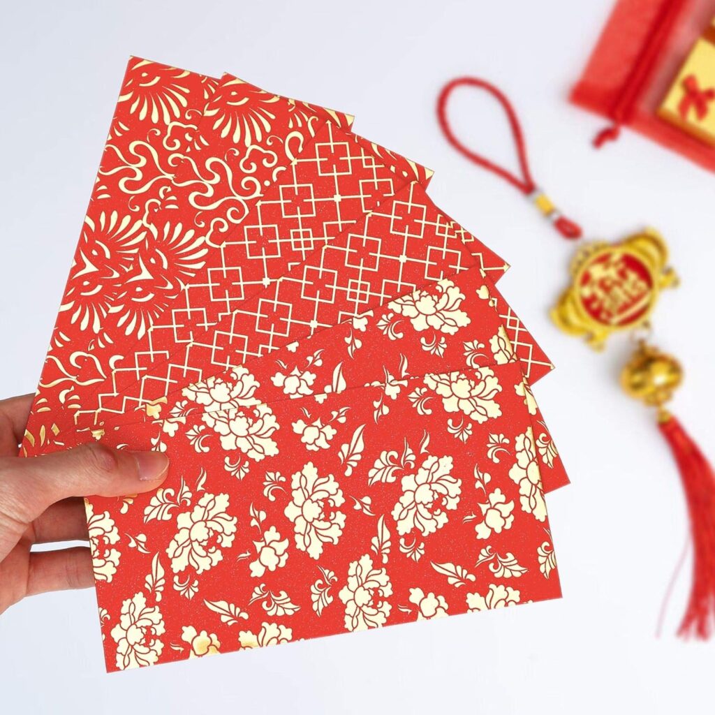 Lucky Red Envelopes 红包 / 紅包 for Chinese culture gifts