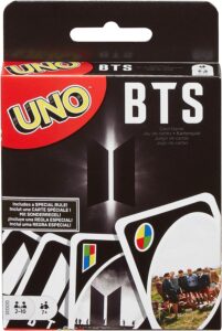 UNO BTS card game for kids age 7 and up