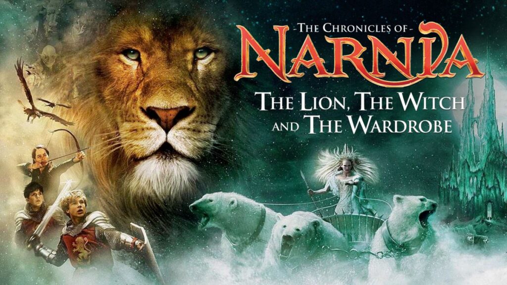 Chronicles of Narnia Lion, Witch, and the Wardrobe holiday movie for kids dubbed in Mandarin Chinese and Cantonese