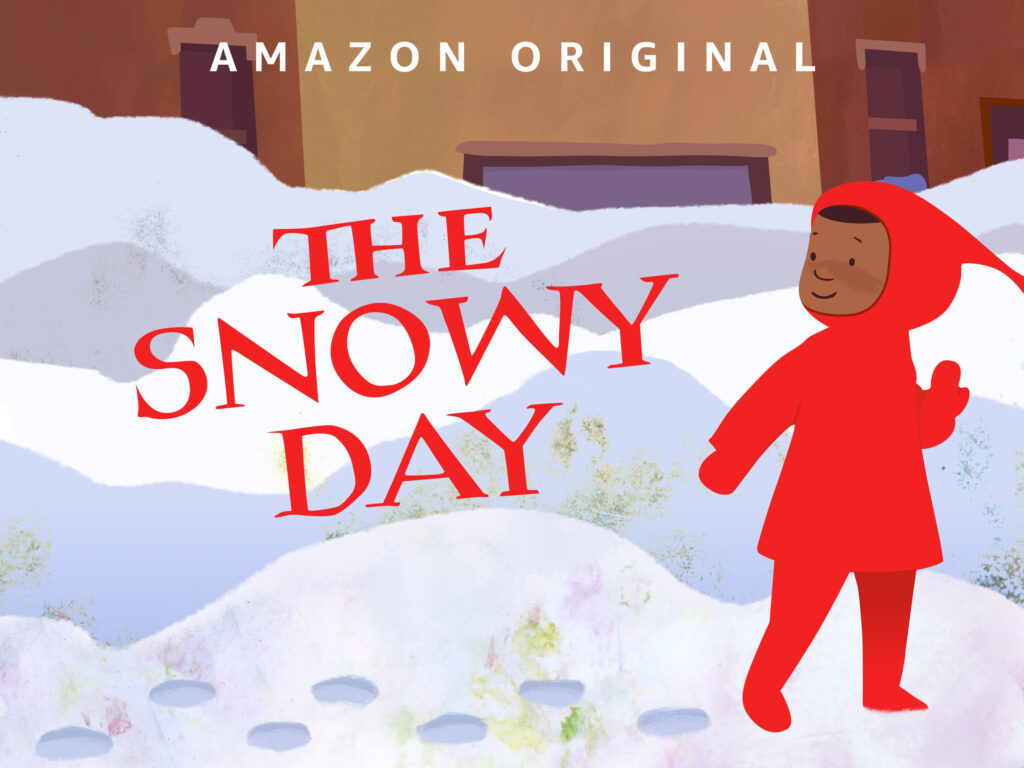 The Snowy Day cute holiday movie for kids in Chinese