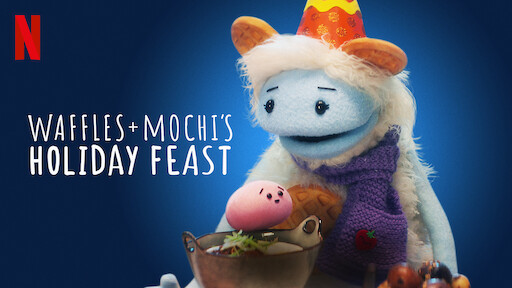 Waffles and Mochi cute holiday movie about diverse traditions and food for kids