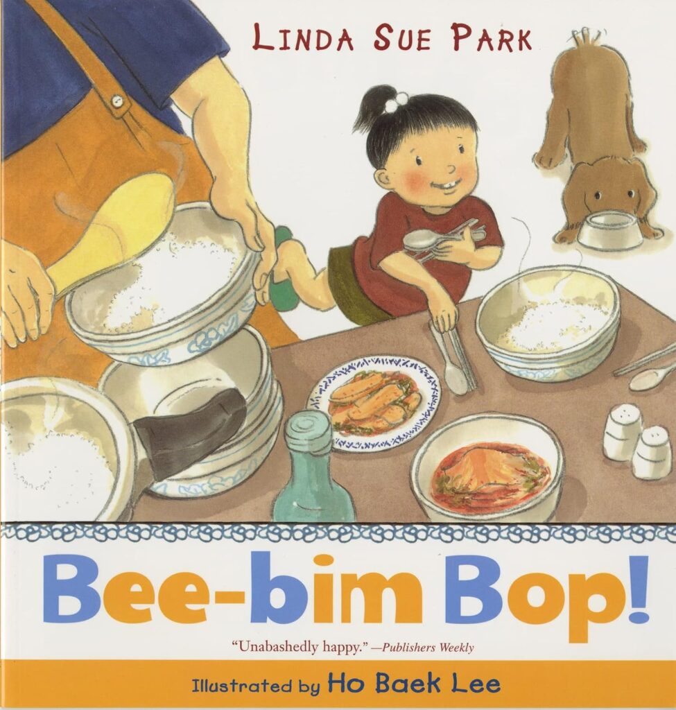 Bee-Bim Bop Korean American picture book for kids