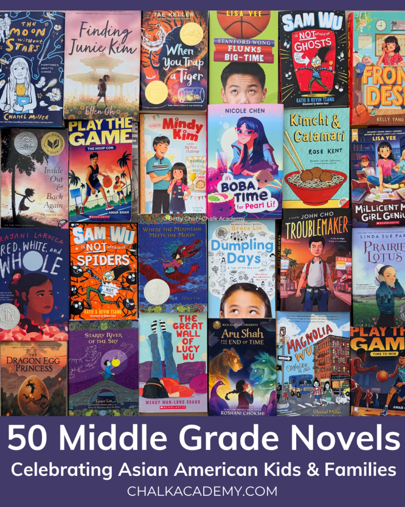 50 Middle Grade Books Celebrating Asian American Kids & Families